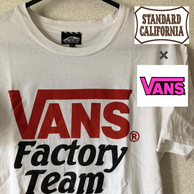 STANDARD CALIFORNIA(スタンダードカリフォルニア)のスタカリ × Vans コラボTシャツ 木村拓哉着用 メンズのトップス(Tシャツ/カットソー(半袖/袖なし))の商品写真