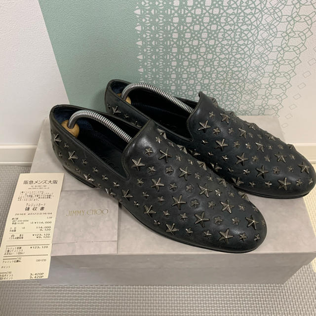 正規品】JIMMY CHOO SLOANE BLS 26cm - ドレス/ビジネス