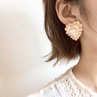 アンクルージュ(Ank Rouge)のヴィンテージハートピアス(ピアス)