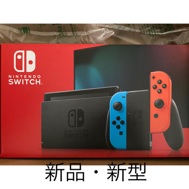 新品 新型 nintendo Switch ネオン