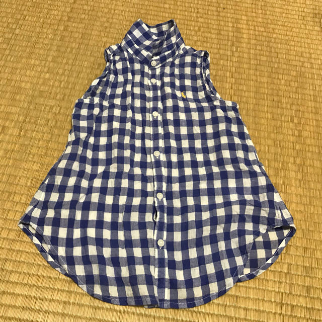 POLO RALPH LAUREN(ポロラルフローレン)のノースリーブ ブラウス 120センチ キッズ/ベビー/マタニティのキッズ服女の子用(90cm~)(ブラウス)の商品写真