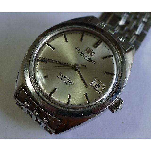IWC(インターナショナルウォッチカンパニー)のインター・ヨットクラブ・デイトC.8541自動巻、ＳＳケース、ゲイフレア・ブレス メンズの時計(腕時計(アナログ))の商品写真