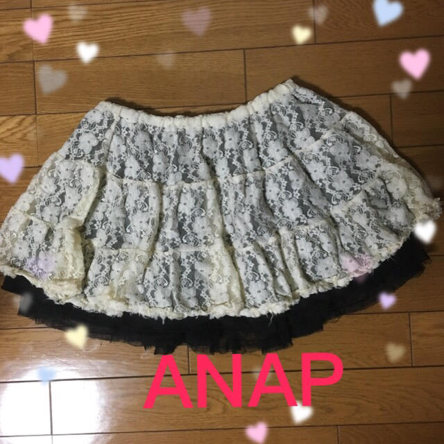 ANAP(アナップ)のアナップ 花柄 ミニスカート レディースのスカート(ミニスカート)の商品写真