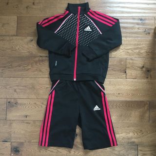 アディダス(adidas)の♡美品♡女の子用　adidas アディダス ジャージ上下　100-110(その他)