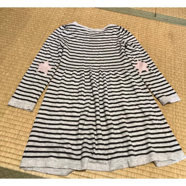 H&M(エイチアンドエム)のニット ワンピース 120センチ キッズ/ベビー/マタニティのキッズ服女の子用(90cm~)(ワンピース)の商品写真