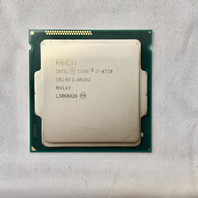 intel Core i7 4770K 動作確認済