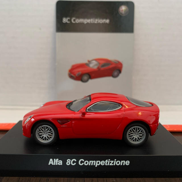 Alfa Romeo(アルファロメオ)のタイガーヒデ様専用 1/64 京商 アルファ8C 2種 エンタメ/ホビーのおもちゃ/ぬいぐるみ(ミニカー)の商品写真