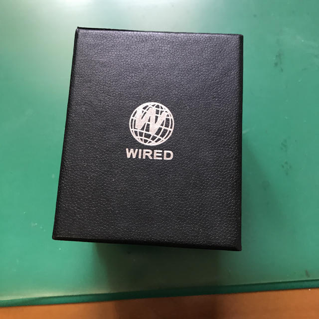 WIRED(ワイアード)のWIRED ワイアード  腕時計 時計 BOX 箱 メンズの時計(腕時計(アナログ))の商品写真