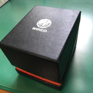 ワイアード(WIRED)のWIRED ワイアード  腕時計 時計 BOX 箱(腕時計(アナログ))