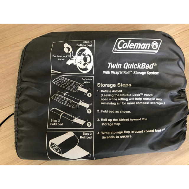 Coleman(コールマン)の新品未使用 Coleman コンフォートエアーマットレスS スポーツ/アウトドアのアウトドア(寝袋/寝具)の商品写真