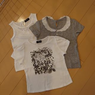 コムサイズム(COMME CA ISM)の【コムサ】110cmトップス3枚セット(Tシャツ/カットソー)