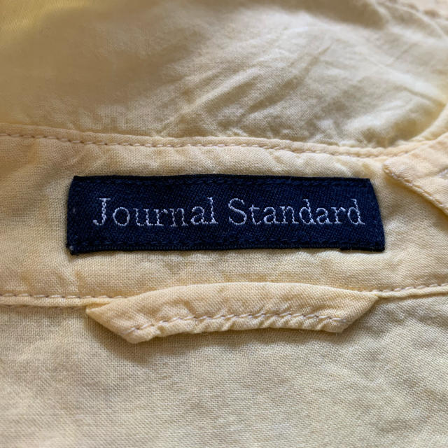 JOURNAL STANDARD(ジャーナルスタンダード)のジャーナルスタンダード　イエロー　シャツ レディースのトップス(シャツ/ブラウス(長袖/七分))の商品写真