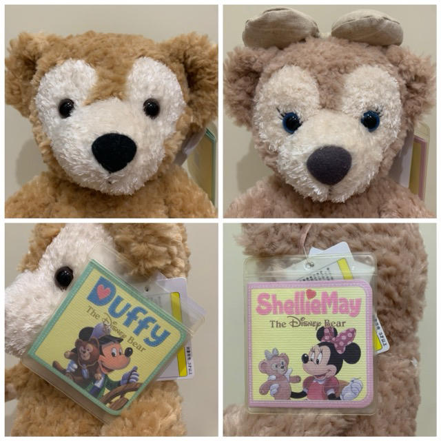 ダッフィー - ダッフィー シェリーメイ タグ付き ぬいぐるみ ダッフィー - ダッフィー シェリーメイ タグ付き ぬいぐるみ