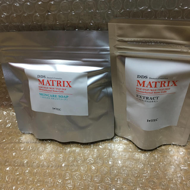 幹細胞 マトリックスDDS 美容液+枠練り石鹸 - 洗顔料
