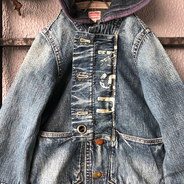 DENIM DUNGAREE(デニムダンガリー)の専用です！　デニムダンガリージャケット キッズ/ベビー/マタニティのキッズ服男の子用(90cm~)(ジャケット/上着)の商品写真