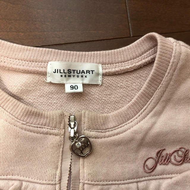 JILLSTUART NEWYORK(ジルスチュアートニューヨーク)の断捨離お値下げ　JILL STUART アウター　90サイズ　 キッズ/ベビー/マタニティのキッズ服女の子用(90cm~)(ジャケット/上着)の商品写真