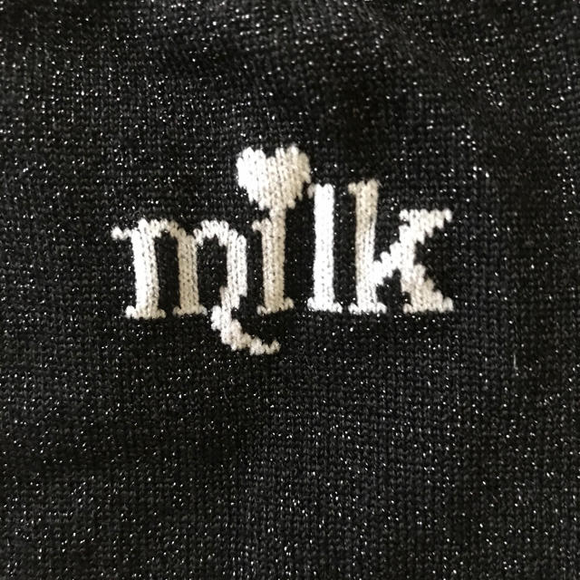 MILK(ミルク)のミルク　ラメレッグウォーマー レディースのレッグウェア(レッグウォーマー)の商品写真