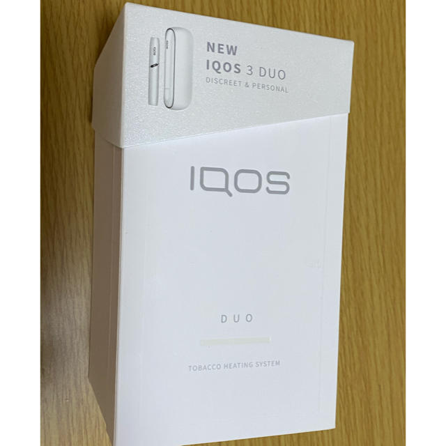 IQOS(アイコス)のiQOS 3 DUO 新品未使用 開封済 メンズのファッション小物(タバコグッズ)の商品写真