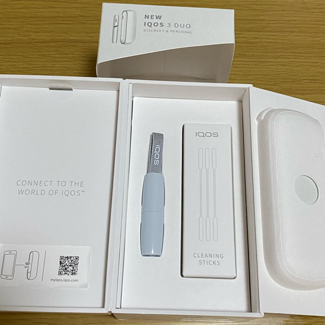 IQOS(アイコス)のiQOS 3 DUO 新品未使用 開封済 メンズのファッション小物(タバコグッズ)の商品写真