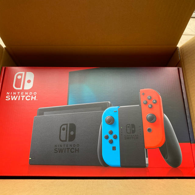 ニンテンドースイッチ　本体　Switch ネオンカラー　新モデル