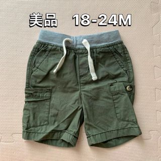 オールドネイビー(Old Navy)の【美品】オールドネイビー ハーフカーゴパンツ18-24m(パンツ/スパッツ)