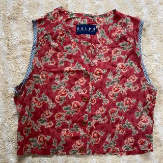 ラルフローレン(Ralph Lauren)のラルフローレン　花柄ベスト(ベスト/ジレ)