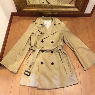 ラウンジドレス(Loungedress)のラウンジドレス　美品　75000円　トレンチコート　日本製(トレンチコート)