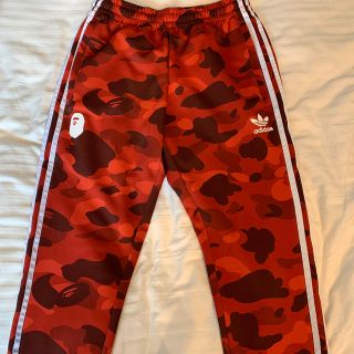 アベイシングエイプ(A BATHING APE)のA Bathing Ape Adidas ストライプパンツ(ジャージ)