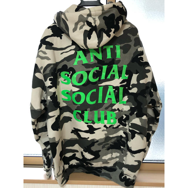 Supreme(シュプリーム)の美品 anti social  social club パーカー L メンズのトップス(パーカー)の商品写真