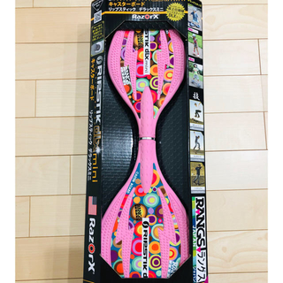 新品　ピンク　リップスティックデラックスミニ　(スケートボード)