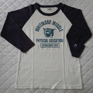 チャンピオン(Champion)のChampion チャンピオン 復刻トリコロールタグ七分丈 ラグラン Tシャツ(Tシャツ/カットソー(七分/長袖))