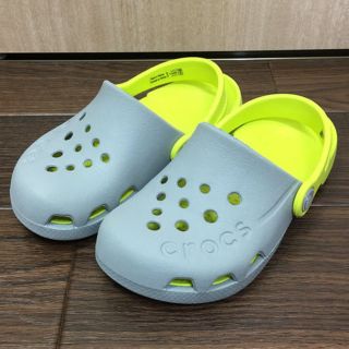 クロックス(crocs)のじゃいぽん様クロックス  エレクトロ クロッグ サイズ C10 17.5cm(サンダル)