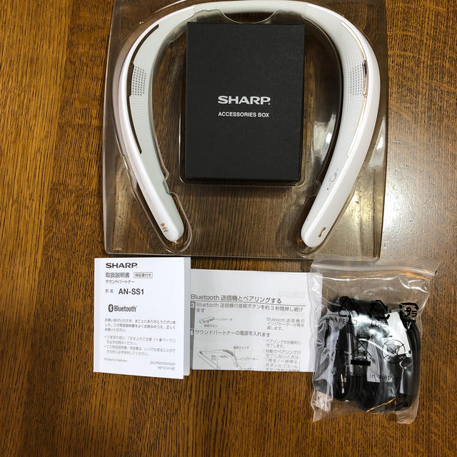 SHARP(シャープ)のシャープ　サウンド　パートナー　AN-SS1 スマホ/家電/カメラのオーディオ機器(スピーカー)の商品写真