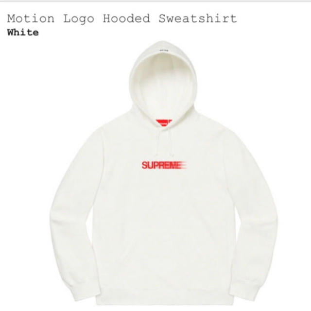 Supreme(シュプリーム)のMサイズ Motion Logo Hooded Sweatshirt メンズのトップス(パーカー)の商品写真