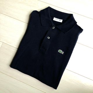 ラコステ(LACOSTE)のラコステ　ポロシャツ　人気ネイビー　M(ポロシャツ)