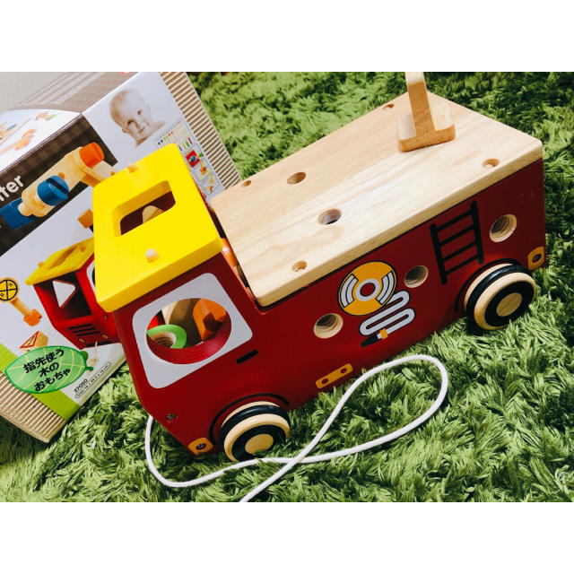 □タルコットさま専用□ 消防車 知育玩具 工具セット