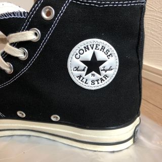 コンバース(CONVERSE)のコンバース　ハイカット 27.5cm 黒　US9 ブラック(スニーカー)