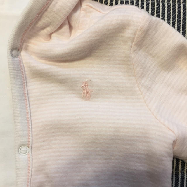 Ralph Lauren(ラルフローレン)のラルフローレン リバーシブルフード付きアウター 90cm キッズ/ベビー/マタニティのキッズ服女の子用(90cm~)(ジャケット/上着)の商品写真