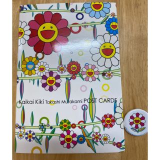カイカイキキ　お花　ポストカード　村上隆　美品(キャラクターグッズ)