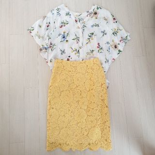 グローバルワーク(GLOBAL WORK)の花柄ブラウスのみ専用(シャツ/ブラウス(半袖/袖なし))