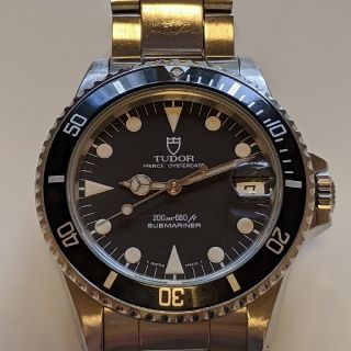 チュードル(Tudor)のTUDOR ラクマ　チュードル 75090サブマリーナ　フチなし(腕時計(アナログ))