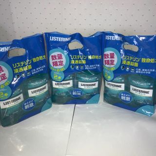 リステリン(LISTERINE)のリステリン　クールミント　1000ml × 6(口臭防止/エチケット用品)