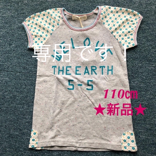 Skip Land(スキップランド)の【新品】110㎝ 子供Tシャツ キッズ/ベビー/マタニティのキッズ服女の子用(90cm~)(Tシャツ/カットソー)の商品写真