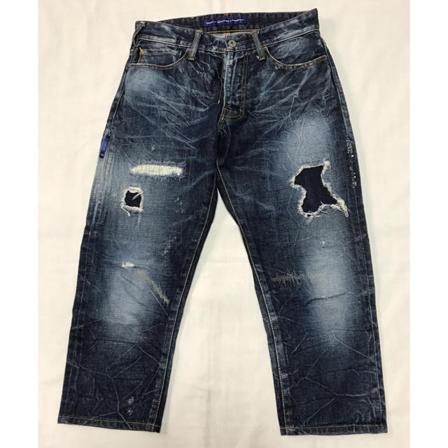 DENIM BY VANQUISH&FRAGMENT クロップドデニムパンツ DENIM BY VANQUISH&FRAGMENT クロップドデニムパンツ