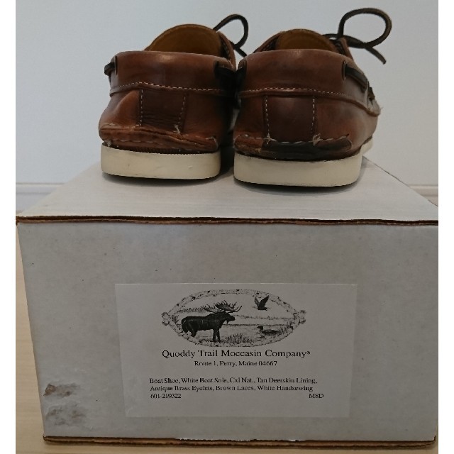 Paraboot(パラブーツ)のQuoddy Trail Moccasin モカシン パラブーツ メンズの靴/シューズ(スリッポン/モカシン)の商品写真