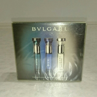 ブルガリ(BVLGARI)の新品 未開封 BVLGARI香水set(ユニセックス)
