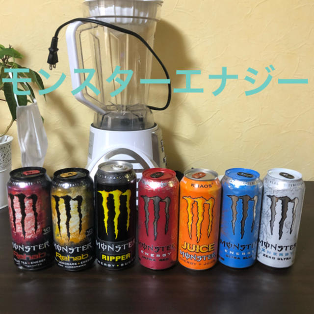 モンスターエナジー 7本セット 食品/飲料/酒の飲料(ソフトドリンク)の商品写真