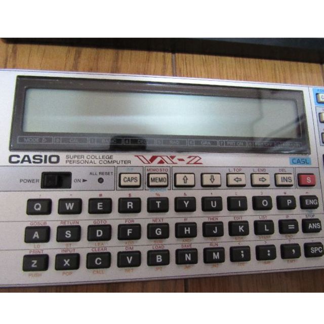 CASIO(カシオ)のカシオ　ポケットコンピューター　ＶＸ－２　ジャンク品 その他のその他(その他)の商品写真