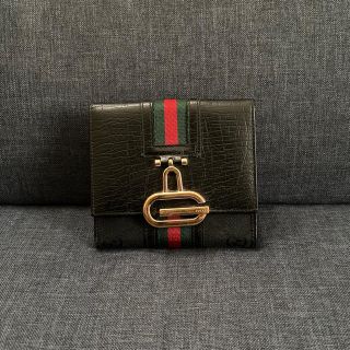 グッチ(Gucci)のGUCCI 二つ折り財布　Gマーク(折り財布)