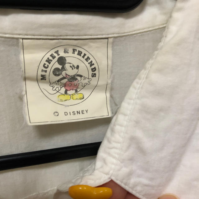Disney(ディズニー)のシャツ　ワンピース　羽織　古着　レトロ　ディズニー レディースのトップス(シャツ/ブラウス(長袖/七分))の商品写真